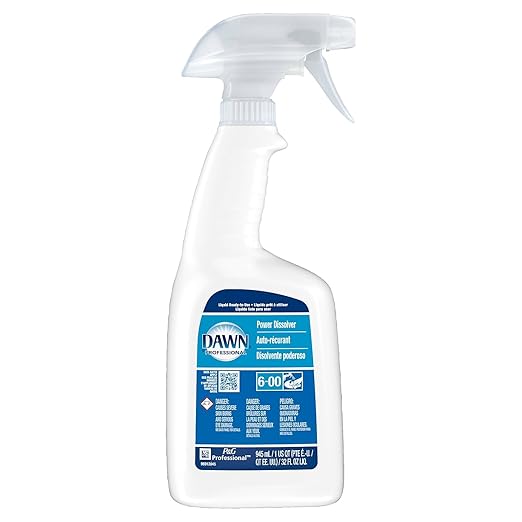 Dawn Professional 56037 Dish Power Dissolver, 32 Oz (Pack of 6)