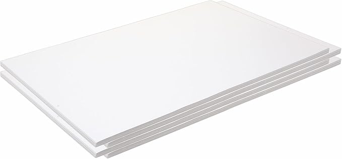 Construction Paper,White,12 inches x 18 inches,200 Sheets,Heavyweight Construction Paper,Crafts,Art,Kids Art,Painting,Coloring,Drawing,Paper,Art Project,All Purpose Pape