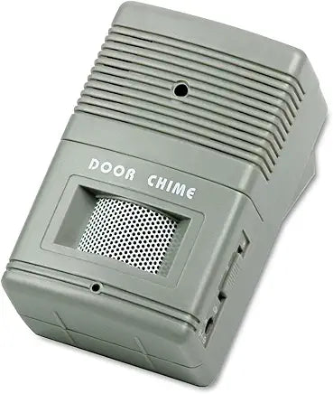 Tatco Visitor Chime, Wall Mount, Adj. Volume, 2-3/4"x2"x4-1/4", GY